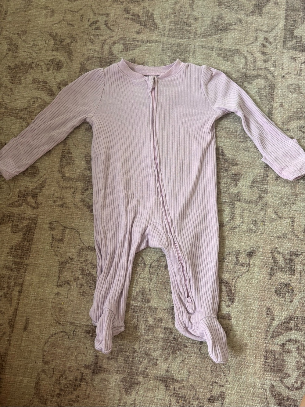 organic cotton baby footie